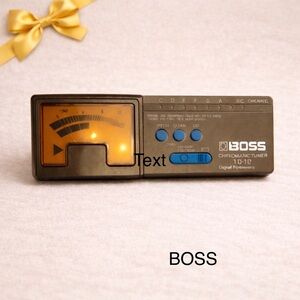 Boss TU-12 Chromatic Tuner MIJ Guitar Bass Vintage Japan